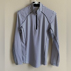 SanSoleil small quarter zip top.